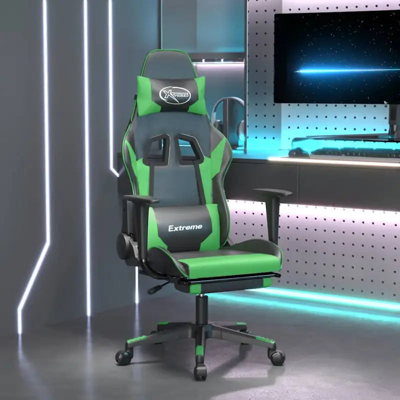 Comfortabele gamingstoel met duurzaam kunstleer en vlekbestendige afwerking - Gamingstoelen