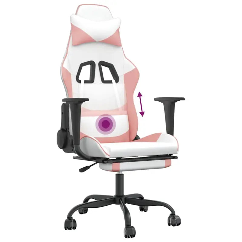 Comfortabele gamingstoel met duurzaam vlekbestendig kunstleer - Gamingstoelen