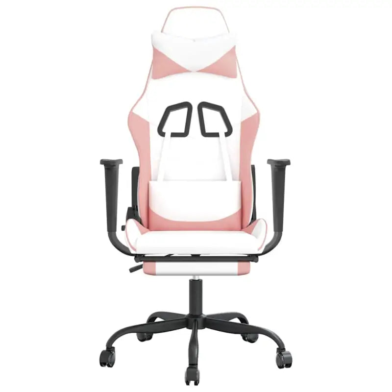 Comfortabele gamingstoel met duurzaam vlekbestendig kunstleer - Gamingstoelen
