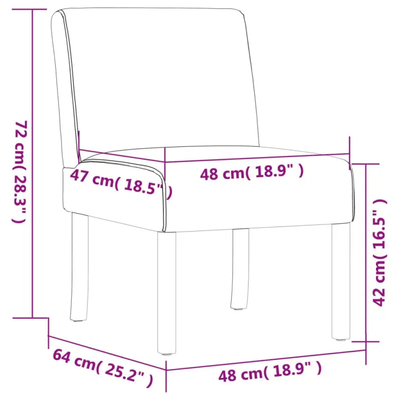 Comfortabele gestoffeerde fauteuil met ademende en duurzame stof - Fauteuils