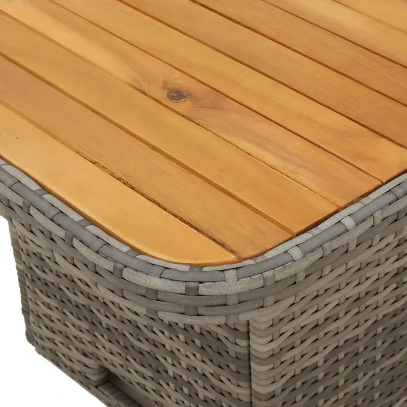 Comfortabele loungeset met verstelbare tuinbank van gepoedercoat staal - Tuinsets