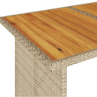 Comfortabele poly rattan tuinset voor gemakkelijk schoon en buiten genieten - Tuinsets