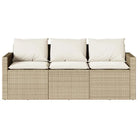 Comfortabele poly rattan tuinset voor gemakkelijk schoon en buiten genieten - Tuinsets