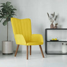 Comfortabele relaxstoel met voetenbank voor een stijlvol interieur - Mosterdgeel / 1 / Zonder voetensteun - Fauteuils &
