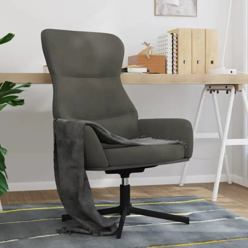 Comfortabele relaxstoel met voetensteun voor ontspanning - Donkergrijs / 1 / Zonder voetensteun - Fauteuils &