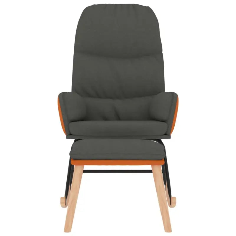 Comfortabele schommelstoel voor ontspanning met duurzame stof - Schommelstoelen