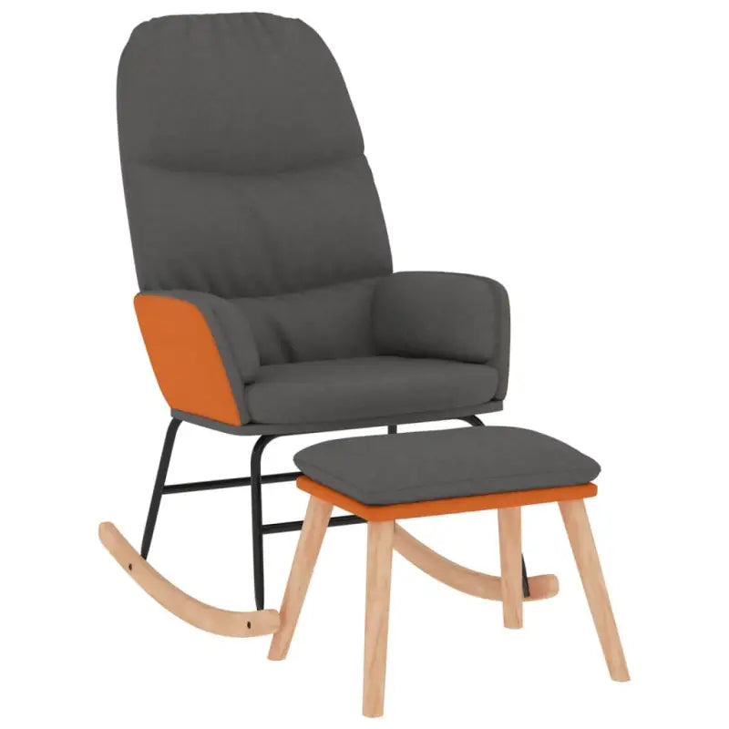 Comfortabele schommelstoel voor ontspanning met duurzame stof - Schommelstoelen