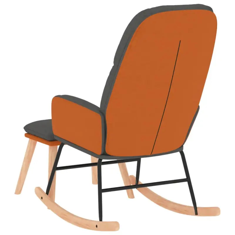 Comfortabele schommelstoel voor ontspanning met duurzame stof - Schommelstoelen