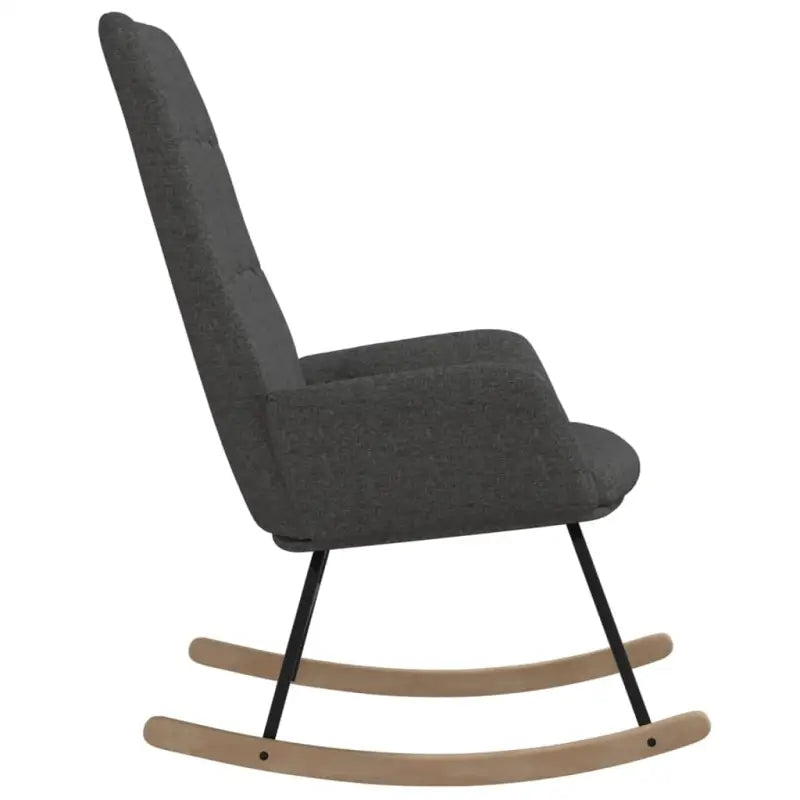 Comfortabele schommelstoel voor ontspanning met zachte bekleding - Schommelstoelen