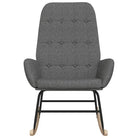 Comfortabele schommelstoel voor ontspanning met zachte bekleding - Schommelstoelen