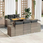 Comfortabele tuinset in grijs materiaal met waterdichte tas en gepoedercoat staal - Grijs / met opbergruimte - Tuinsets