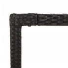 Comfortabele tuinset met poly rattan en gemakkelijk schoon te maken - Tuinsets