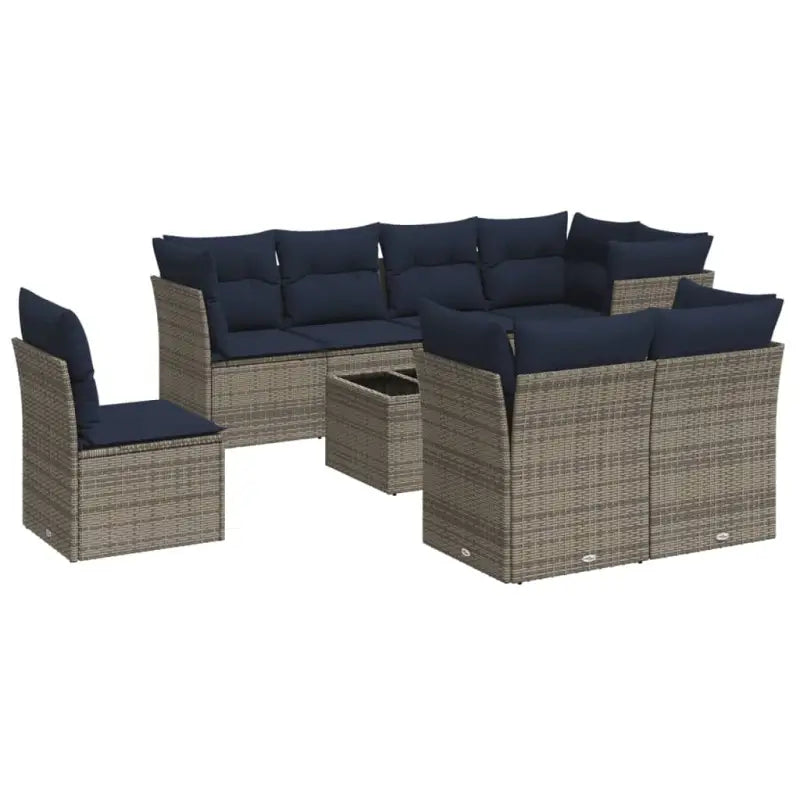 Comfortabele tuinset met waterdichte tas en grijs gepoedercoat staal - Tuinsets