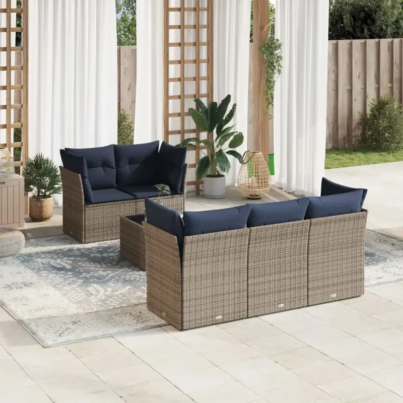 Comfortabele tuinset met waterdichte tas en grijs materiaal van gepoedercoat staal - Grijs / Zonder tafel - Tuinsets