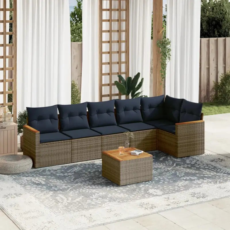 Comfortabele tuinset met waterdichte tas en grijs materiaal van gepoedercoat staal - Tuinsets