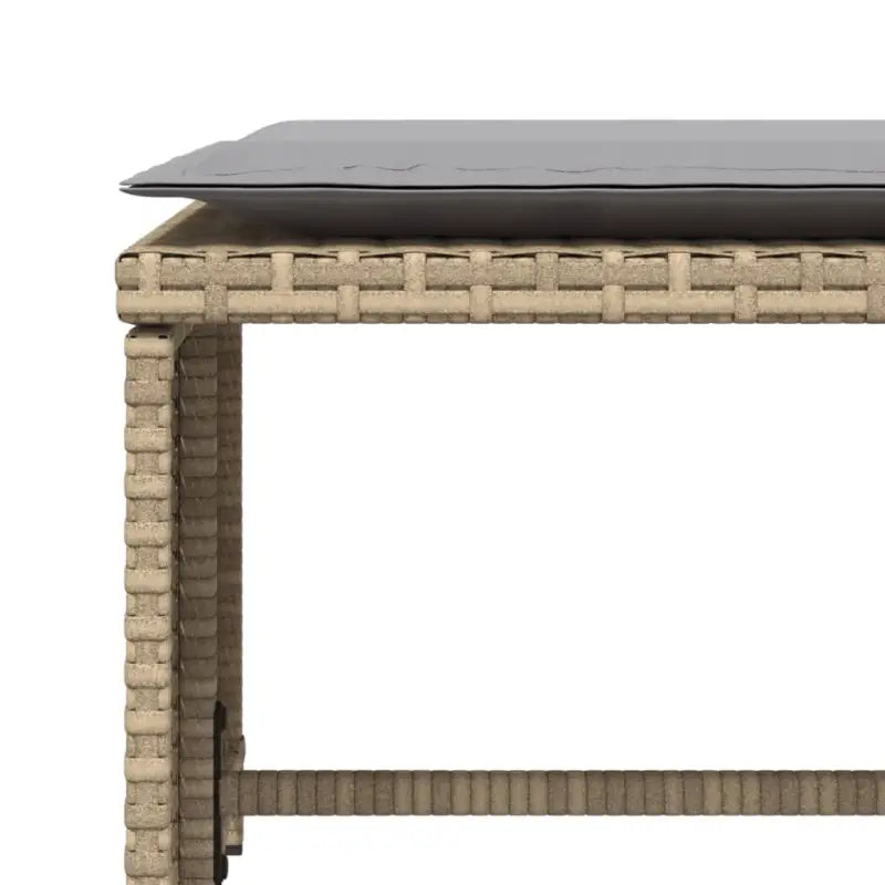 Comfortabele tuinstoel met poly rattan en zachte materiaal vulling - Tuinsets