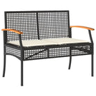Comfortabele tuinstoelen van poly rattan met wasbare hoes - Tuinbanken