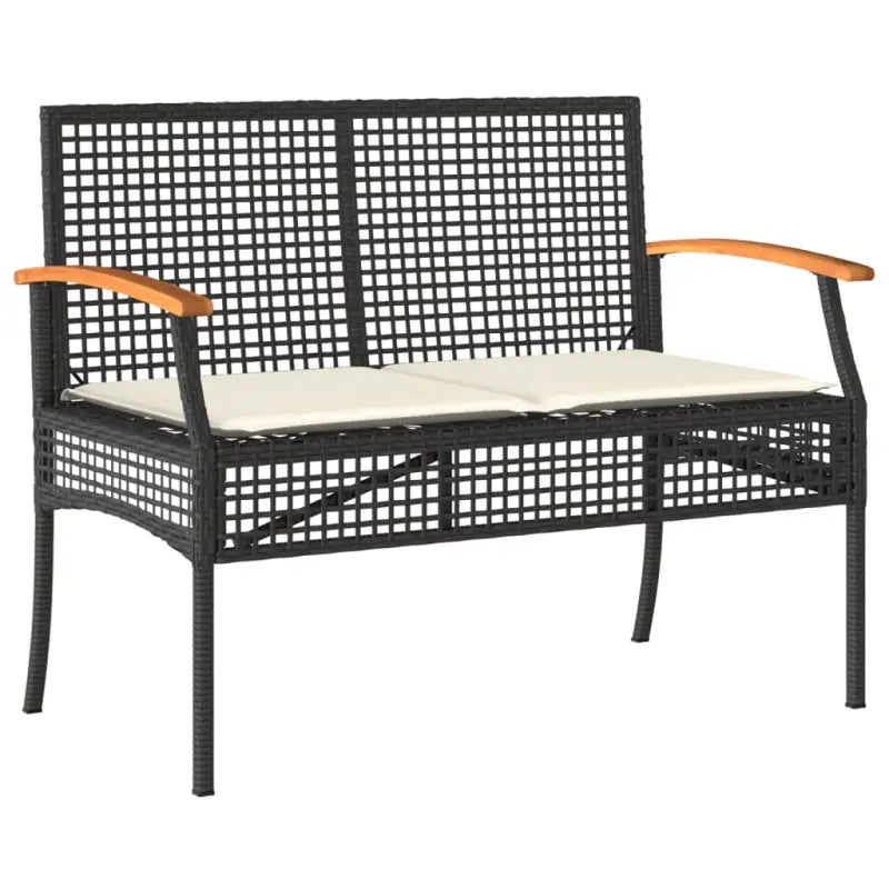 Comfortabele tuinstoelen van poly rattan met wasbare hoes - Tuinbanken