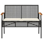 Comfortabele tuinstoelen van poly rattan met wasbare hoes - Tuinbanken