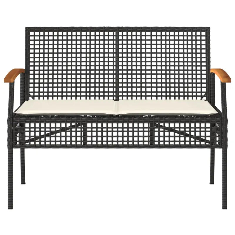 Comfortabele tuinstoelen van poly rattan met wasbare hoes - Tuinbanken