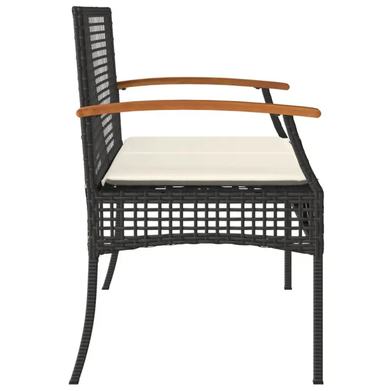 Comfortabele tuinstoelen van poly rattan met wasbare hoes - Tuinbanken