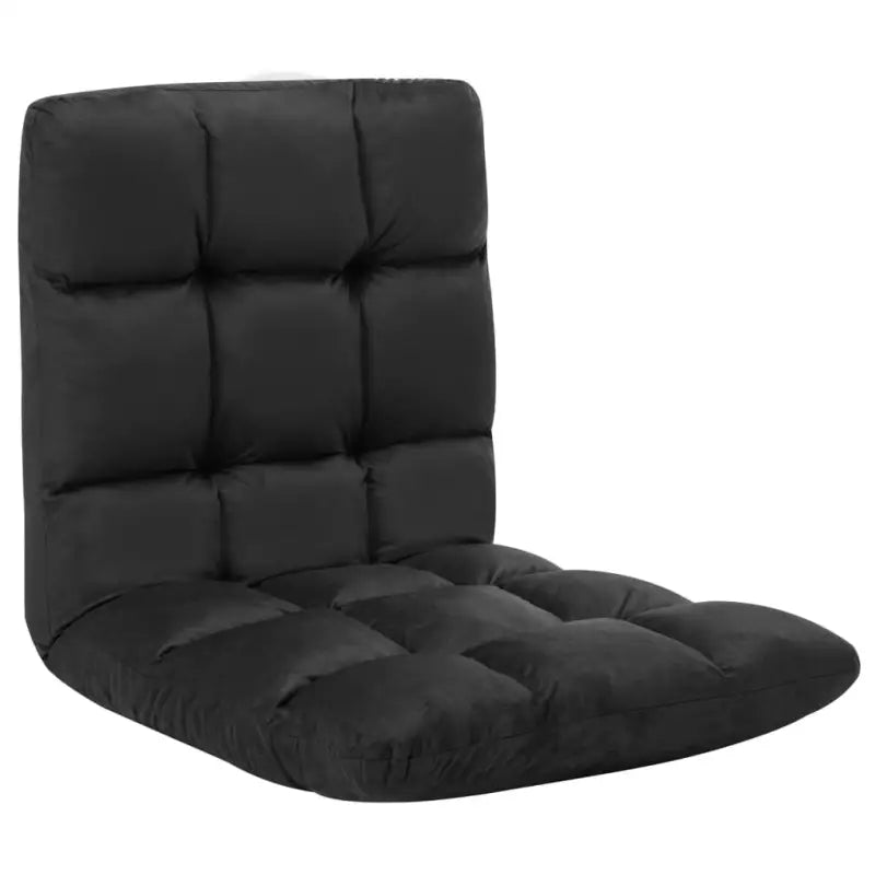 Comfortabele vloerstoel met eenvoudige opslag voor binnen en buiten gebruik - Zwart / 1 - Chaises longues