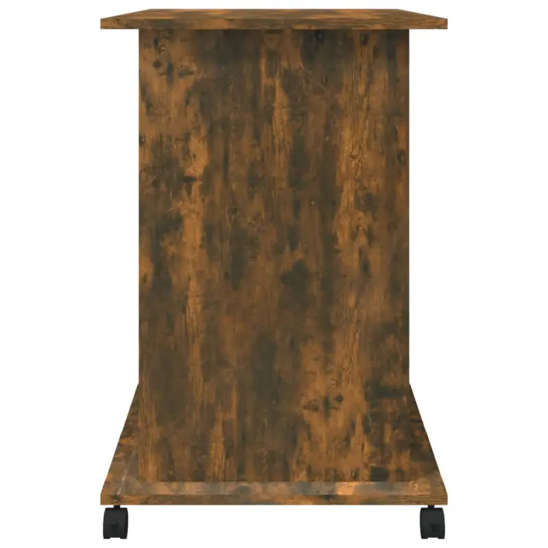 Compact bewerkt hout bureau voor laptops en desktops met moderne uitstraling - Bureaus