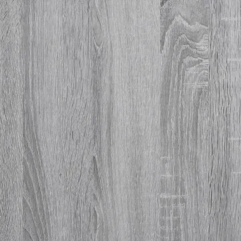 Schoenenkast 80X34X96,5 Cm Bewerkt Hout Eikenkleur Grijs Sonoma