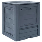 Compostbakken in rattan-look met optimale irrigatie en levering bevat - 1 / 260 l - Compostbakken