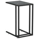 Computer bijzettafel met gehard glas voor een trendy uitstraling - Bijzettafels