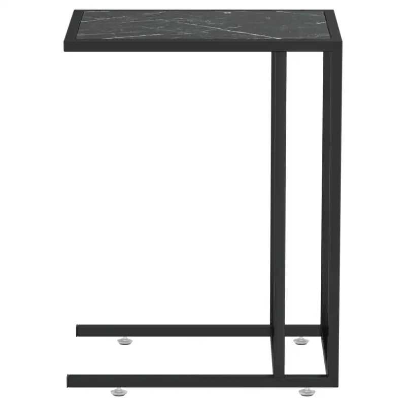 Computer bijzettafel met gehard glas voor een trendy uitstraling - Bijzettafels