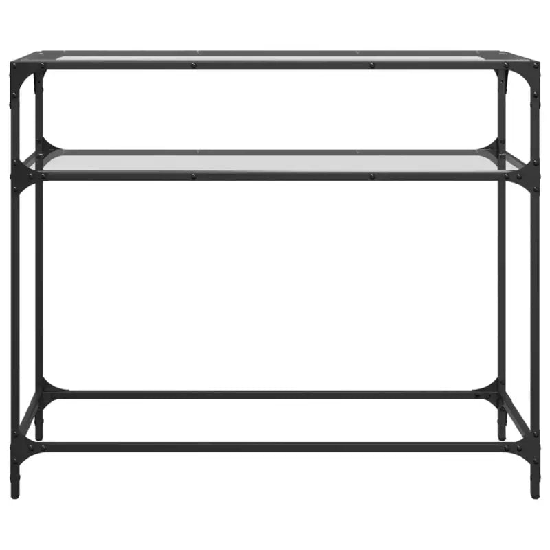 Consoletafel met glazen blad als stijlvol middelpunt van je kamer - Consoletafels