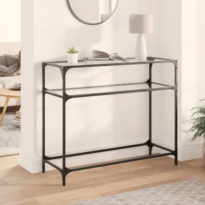 Consoletafel met glazen blad als stijlvol middelpunt van je kamer - Consoletafels