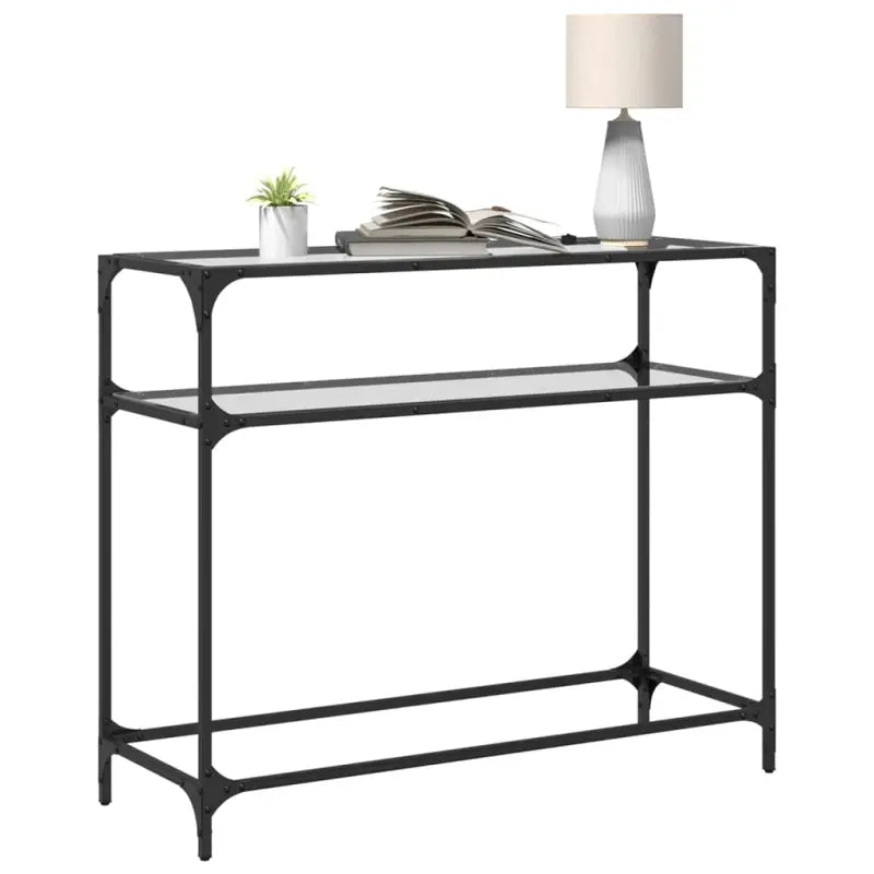 Consoletafel met glazen blad als stijlvol middelpunt van je kamer - Consoletafels