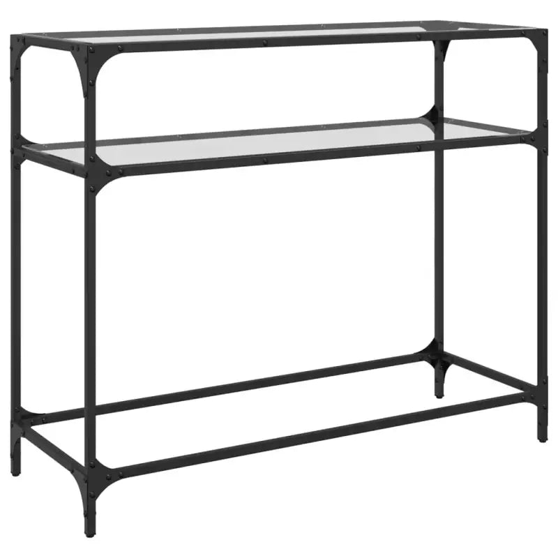 Consoletafel met glazen blad als stijlvol middelpunt van je kamer - Consoletafels