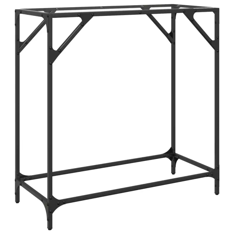 Consoletafel met glazen blad voor functionaliteit en decoratie - Consoletafels