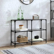Consoletafel met glazen blad voor stijl en functionaliteit in je kamer - Consoletafels