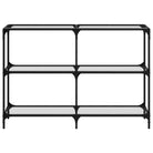 Consoletafel met glazen blad voor stijl en functionaliteit in je kamer - Consoletafels