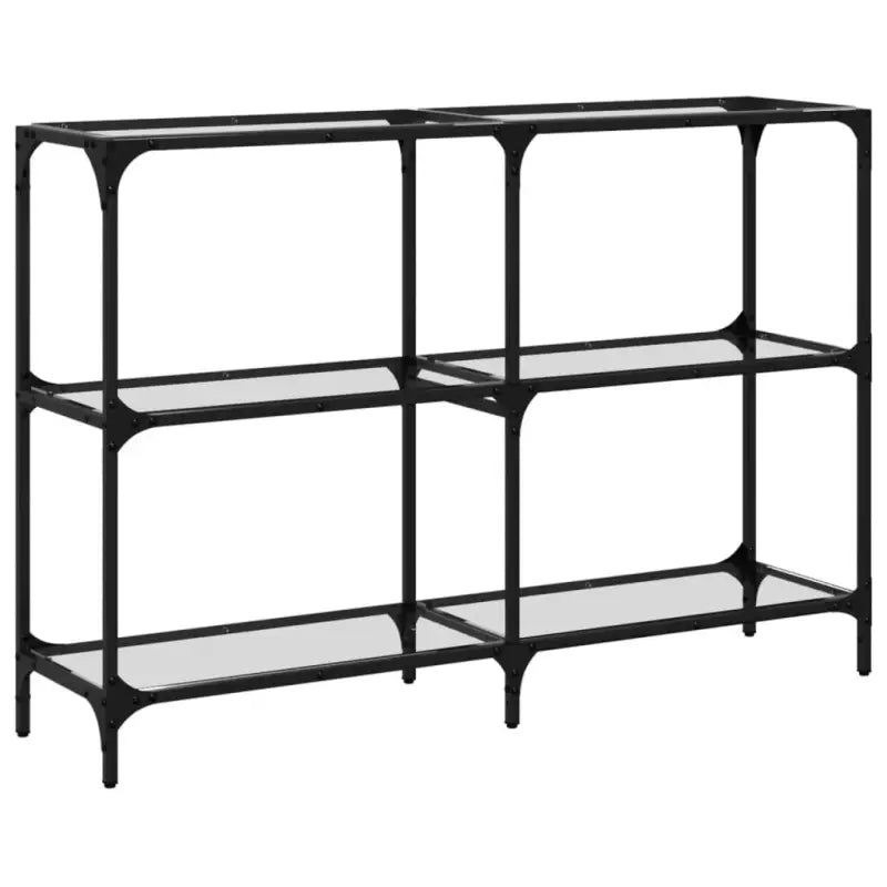 Consoletafel met glazen blad voor stijl en functionaliteit in je kamer - Consoletafels