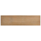 Consoletafel van bewerkt hout of massief grenenhout voor stijl en opbergruimte - Consoletafels