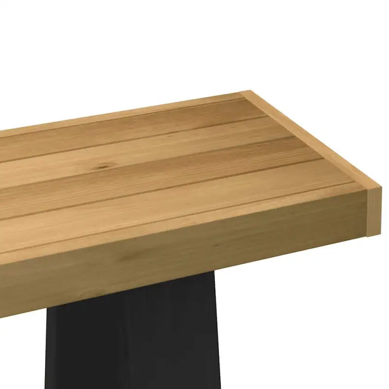 Consoletafel van massief grenenhout met a-vormige poten - Consoletafels