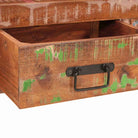 Consoletafels met gerecycled hout en metalen frame voor praktische stijl - Consoletafels
