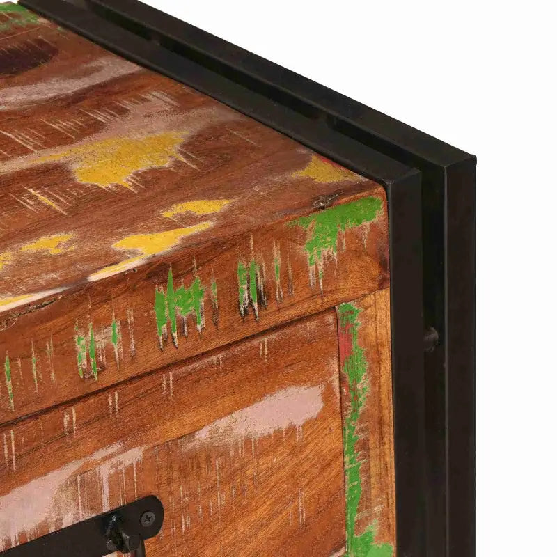 Consoletafels met gerecycled hout en metalen frame voor praktische stijl - Consoletafels