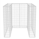 Containerberging met schanskorf ombouw in gegalvaniseerd staal - 110 x 100 x 120 cm / 1 - Containerbergingen