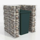 Containerberging met schanskorf ombouw in gegalvaniseerd staal - 110 x 100 x 120 cm / 1 - Containerbergingen