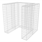 Containerberging met schanskorf ombouw in gegalvaniseerd staal - 110 x 100 x 120 cm / 1 - Containerbergingen