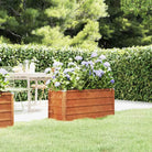 Cortenstalen plantenbak voor tuin en balkon - 100 x 40 x 45 cm / 1 - Bloempotten & plantenbakken