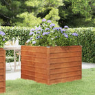 Cortenstalen plantenbak voor tuin en balkon - 100 x 100 x 77 cm / 1 - Bloempotten & plantenbakken