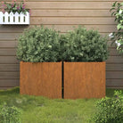 Cortenstalen plantenbakken voor tuin balkon en terras - Bloempotten & plantenbakken