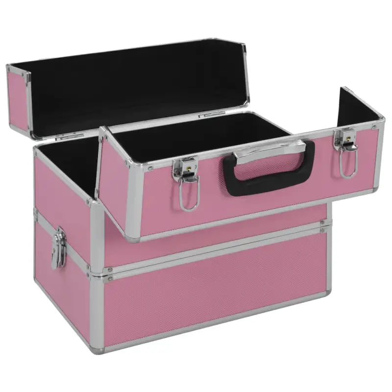 Cosmeticasoap met ABS en aluminium voor net georganiseerde make-up - Roze / 1 - Toilettassen